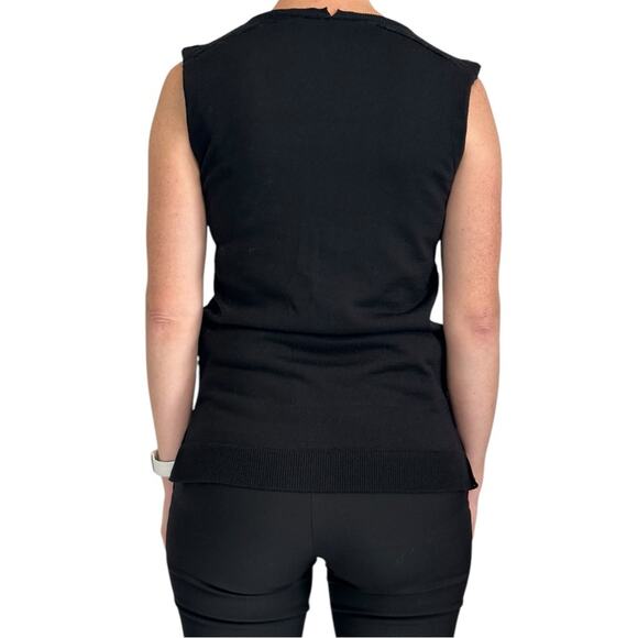 Piece D’Anarchive Wool Sweater size XS Midnight Blue Removable Sleeves Rare - Picture 4 of 14